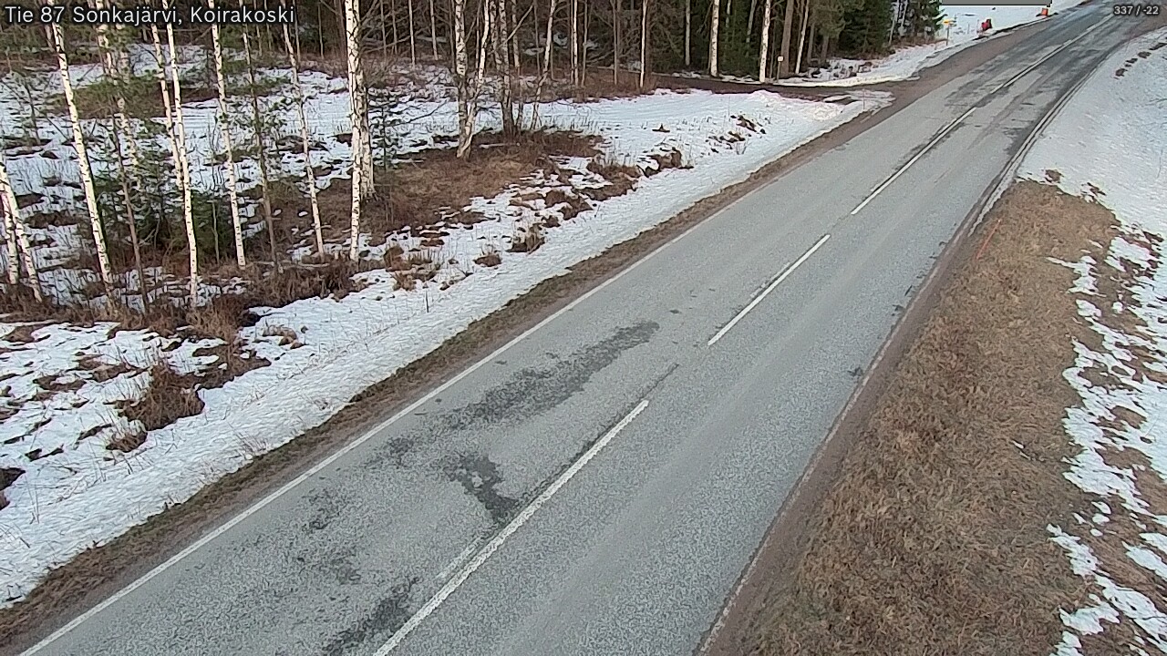 Kelikamerat Kuva Tie 87 Sonkajärvi, Koirako, Sonkajärvi, Pohjois-Savo