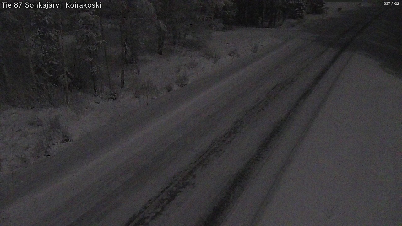Kelikamerat Kuva Tie 87 Sonkajärvi, Koirako, Sonkajärvi, Pohjois-Savo