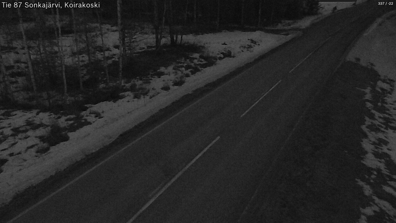 Kelikamerat Kuva Tie 87 Sonkajärvi, Koirako, Sonkajärvi, Pohjois-Savo