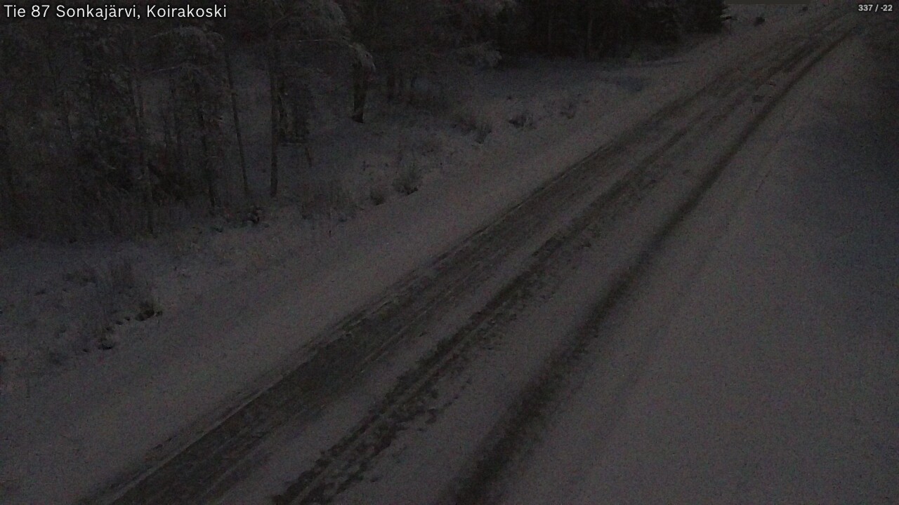 Kelikamerat Kuva Tie 87 Sonkajärvi, Koirako, Sonkajärvi, Pohjois-Savo