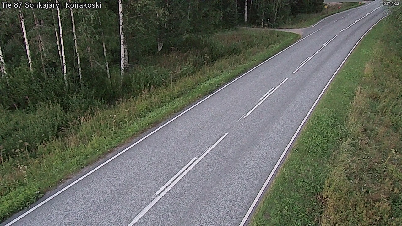 Kelikamerat Kuva Tie 87 Sonkajärvi, Koirako, Sonkajärvi, Pohjois-Savo