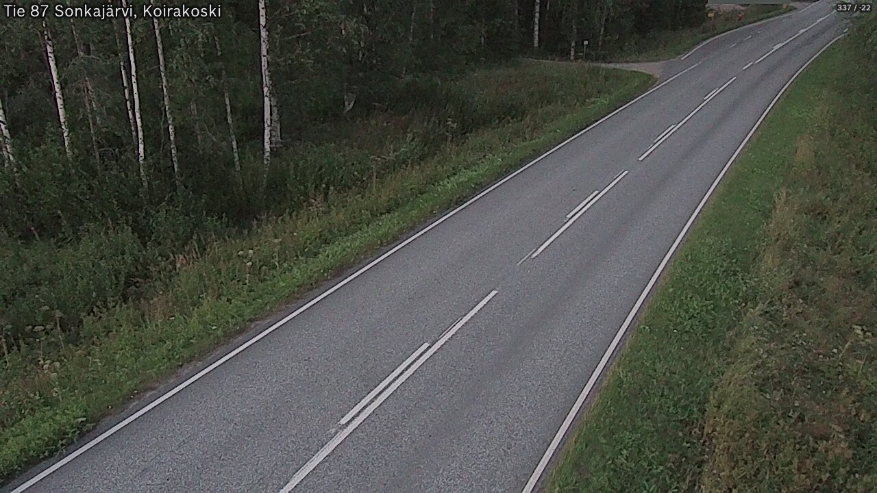 Kelikamerat Kuva Tie 87 Sonkajärvi, Koirako, Sonkajärvi, Pohjois-Savo