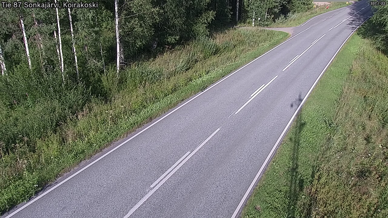 Kelikamerat Kuva Tie 87 Sonkajärvi, Koirako, Sonkajärvi, Pohjois-Savo