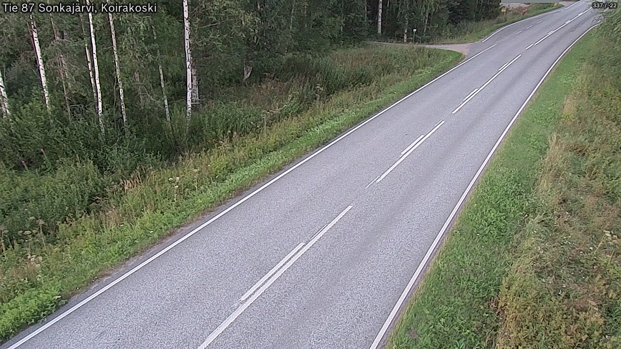 Kelikamerat Kuva Tie 87 Sonkajärvi, Koirako, Sonkajärvi, Pohjois-Savo
