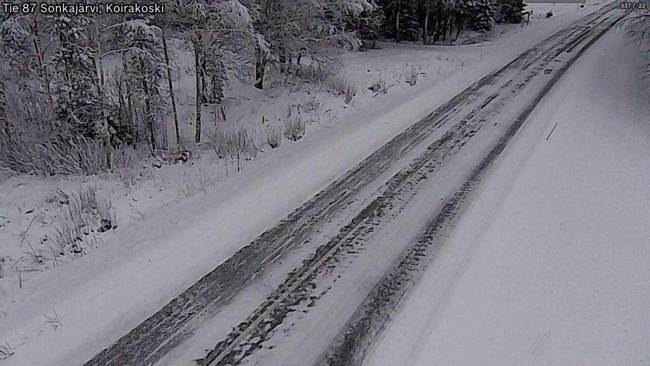 Kelikamerat Kuva Tie 87 Sonkajärvi, Koirako, Sonkajärvi, Pohjois-Savo