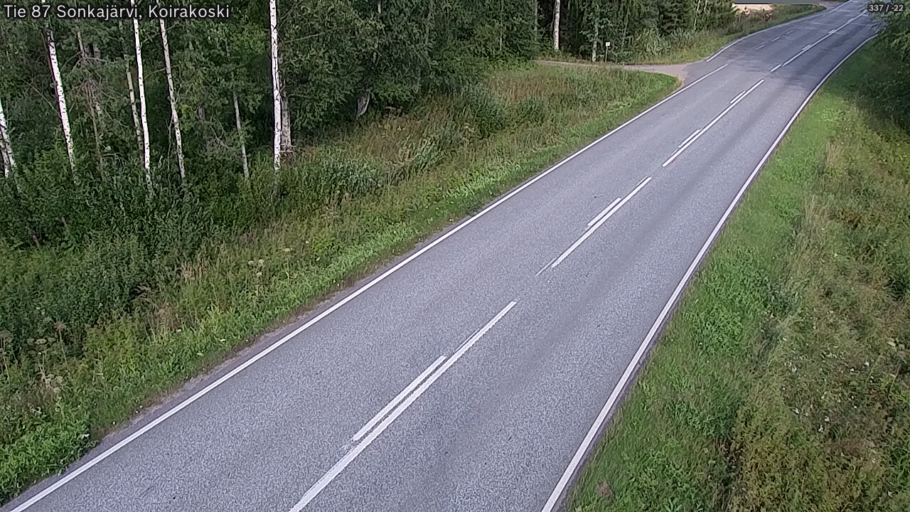 Kelikamerat Kuva Tie 87 Sonkajärvi, Koirako, Sonkajärvi, Pohjois-Savo