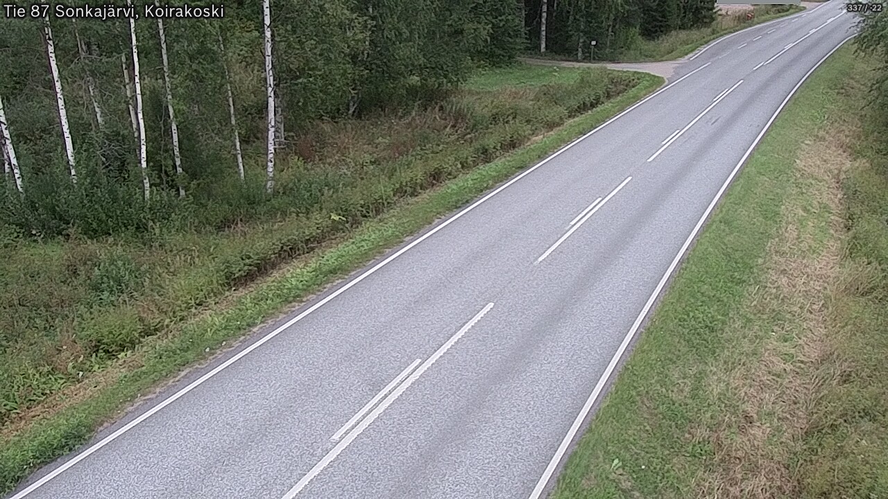 Kelikamerat Kuva Tie 87 Sonkajärvi, Koirako, Sonkajärvi, Pohjois-Savo