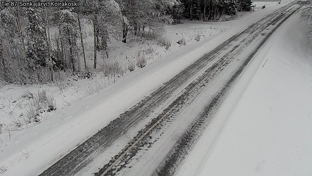 Kelikamerat Kuva Tie 87 Sonkajärvi, Koirako, Sonkajärvi, Pohjois-Savo