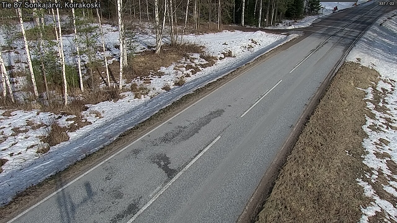 Kelikamerat Kuva Tie 87 Sonkajärvi, Koirako, Sonkajärvi, Pohjois-Savo