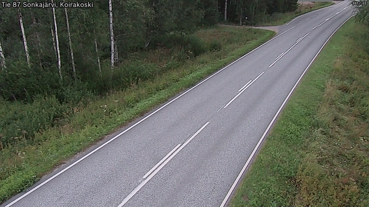 Kelikamerat Kuva Tie 87 Sonkajärvi, Koirako, Sonkajärvi, Pohjois-Savo
