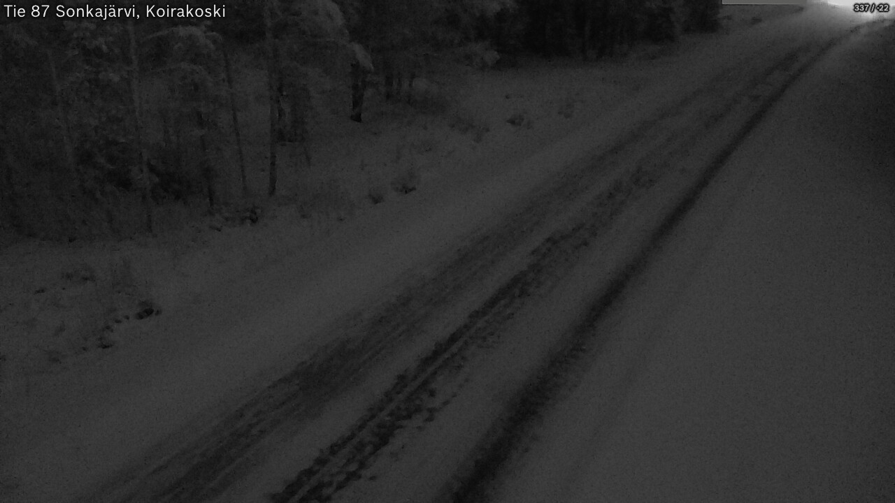Kelikamerat Kuva Tie 87 Sonkajärvi, Koirako, Sonkajärvi, Pohjois-Savo