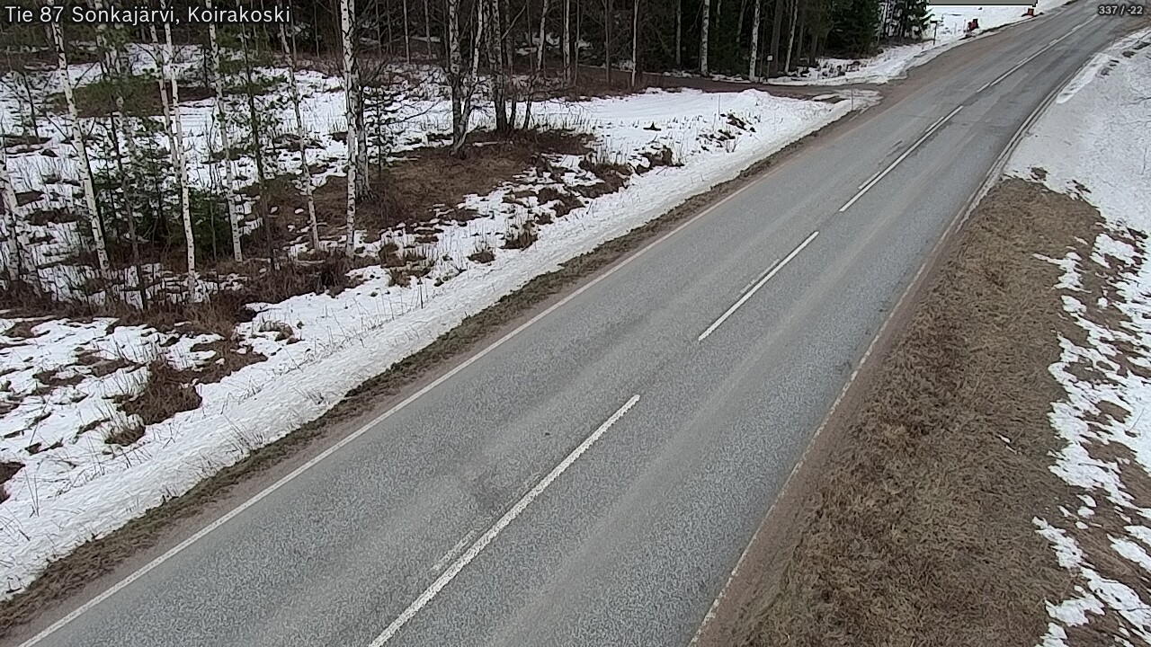 Kelikamerat Kuva Tie 87 Sonkajärvi, Koirako, Sonkajärvi, Pohjois-Savo