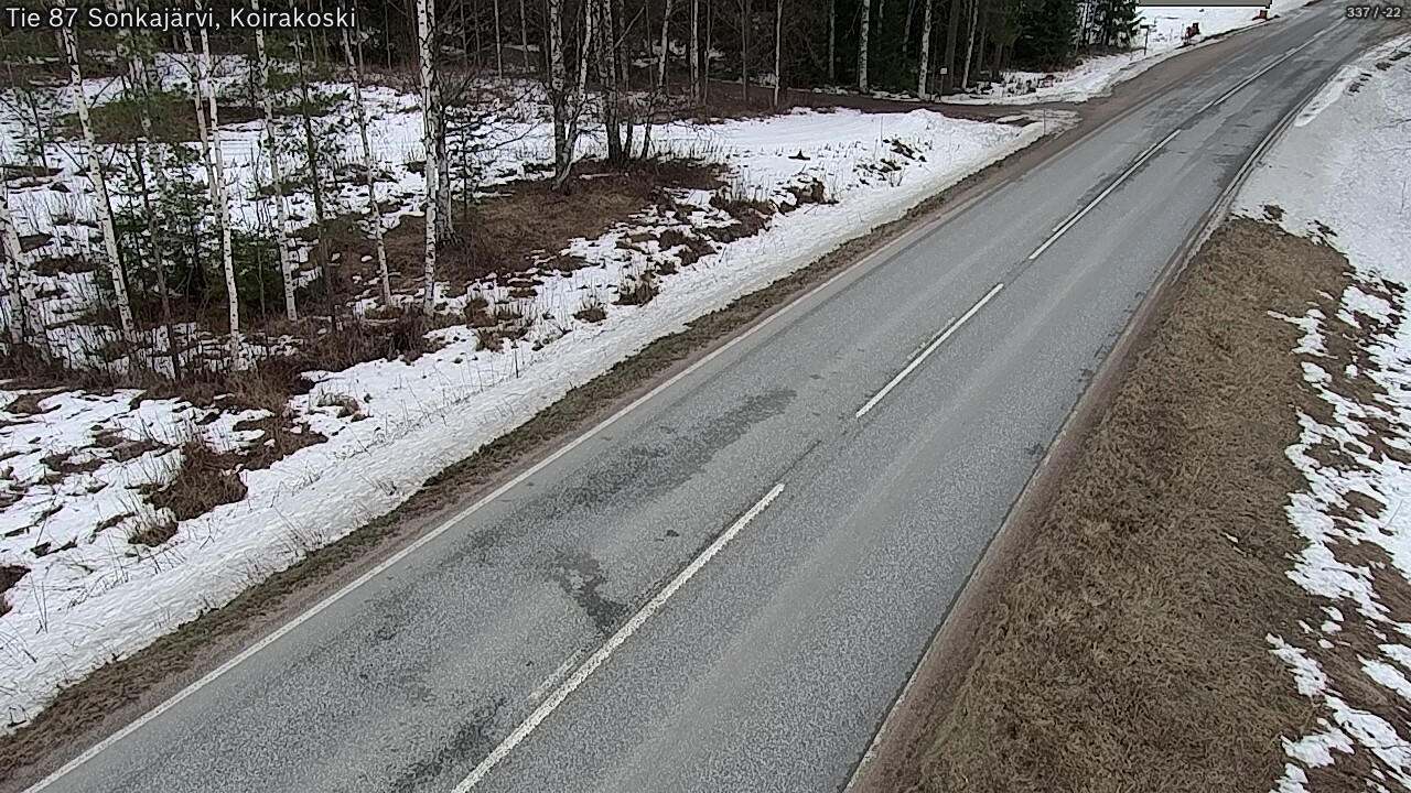 Kelikamerat Kuva Tie 87 Sonkajärvi, Koirako, Sonkajärvi, Pohjois-Savo