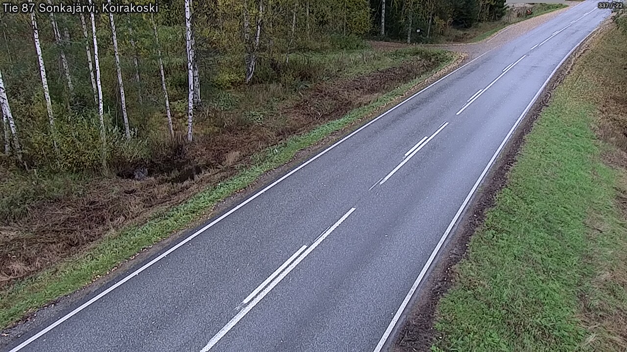 Kelikamerat Kuva Tie 87 Sonkajärvi, Koirako, Sonkajärvi, Pohjois-Savo