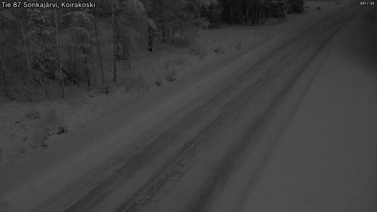 Kelikamerat Kuva Tie 87 Sonkajärvi, Koirako, Sonkajärvi, Pohjois-Savo