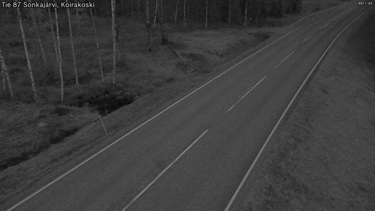 Kelikamerat Kuva Tie 87 Sonkajärvi, Koirako, Sonkajärvi, Pohjois-Savo