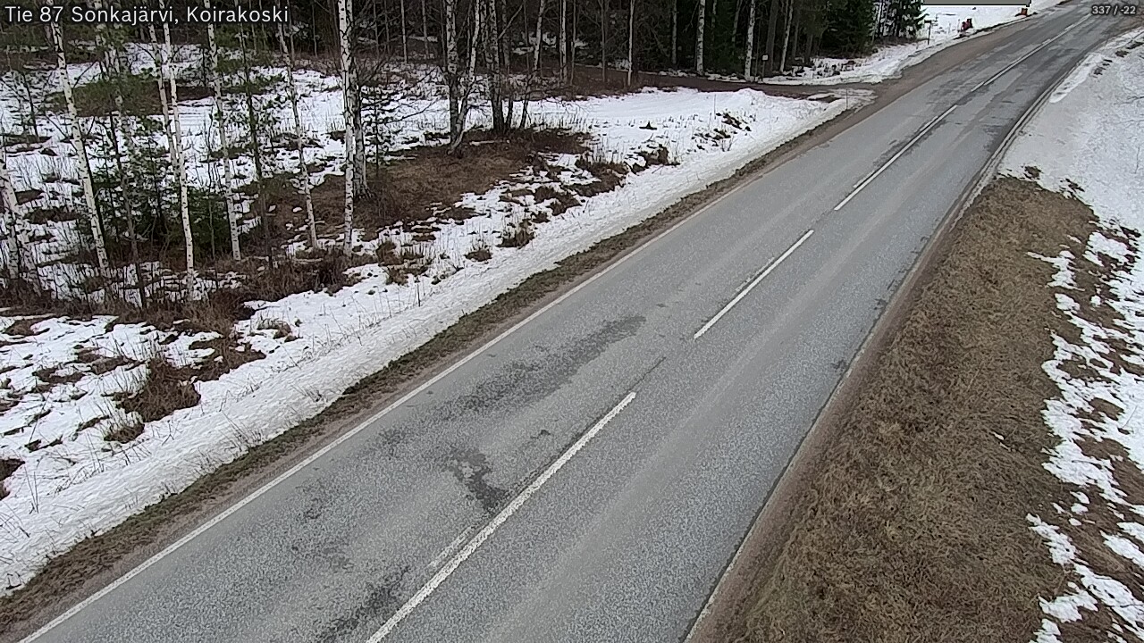 Kelikamerat Kuva Tie 87 Sonkajärvi, Koirako, Sonkajärvi, Pohjois-Savo