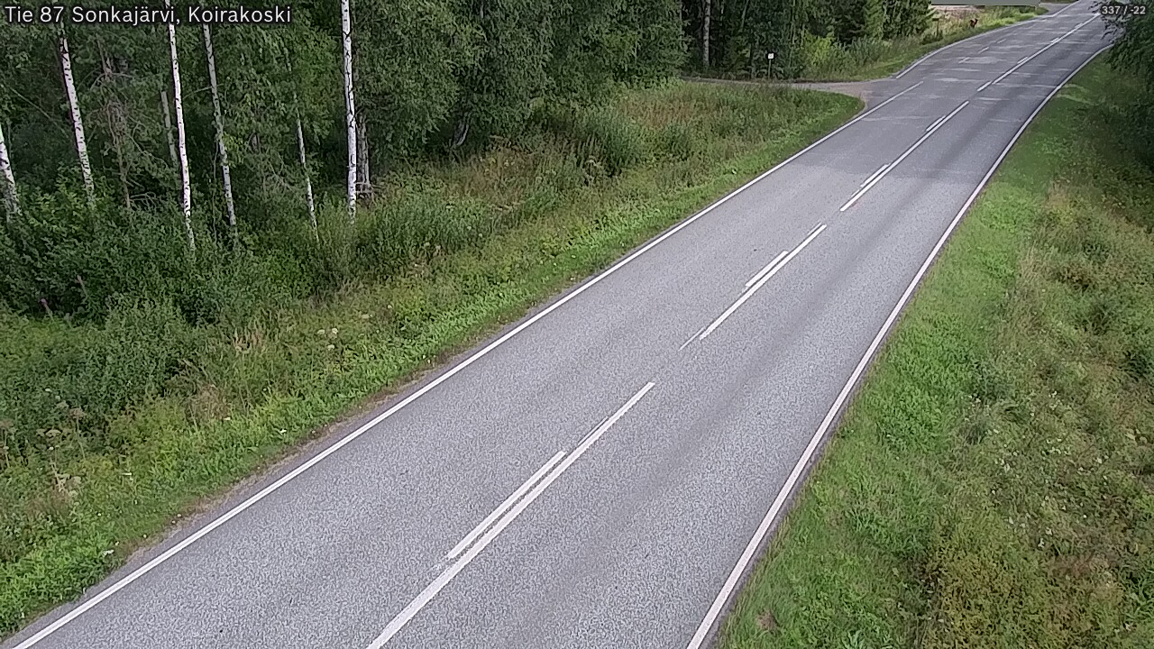Kelikamerat Kuva Tie 87 Sonkajärvi, Koirako, Sonkajärvi, Pohjois-Savo