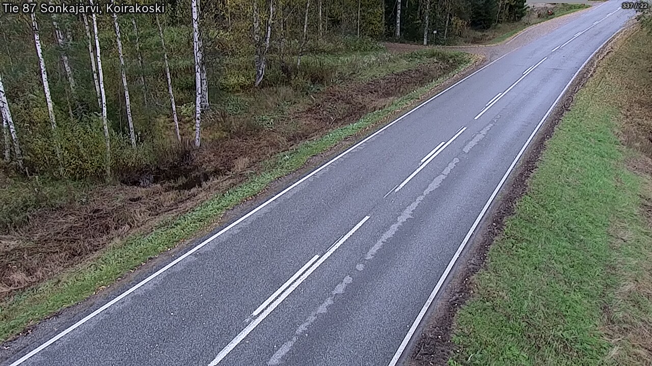 Kelikamerat Kuva Tie 87 Sonkajärvi, Koirako, Sonkajärvi, Pohjois-Savo