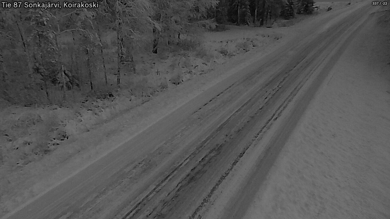 Kelikamerat Kuva Tie 87 Sonkajärvi, Koirako, Sonkajärvi, Pohjois-Savo