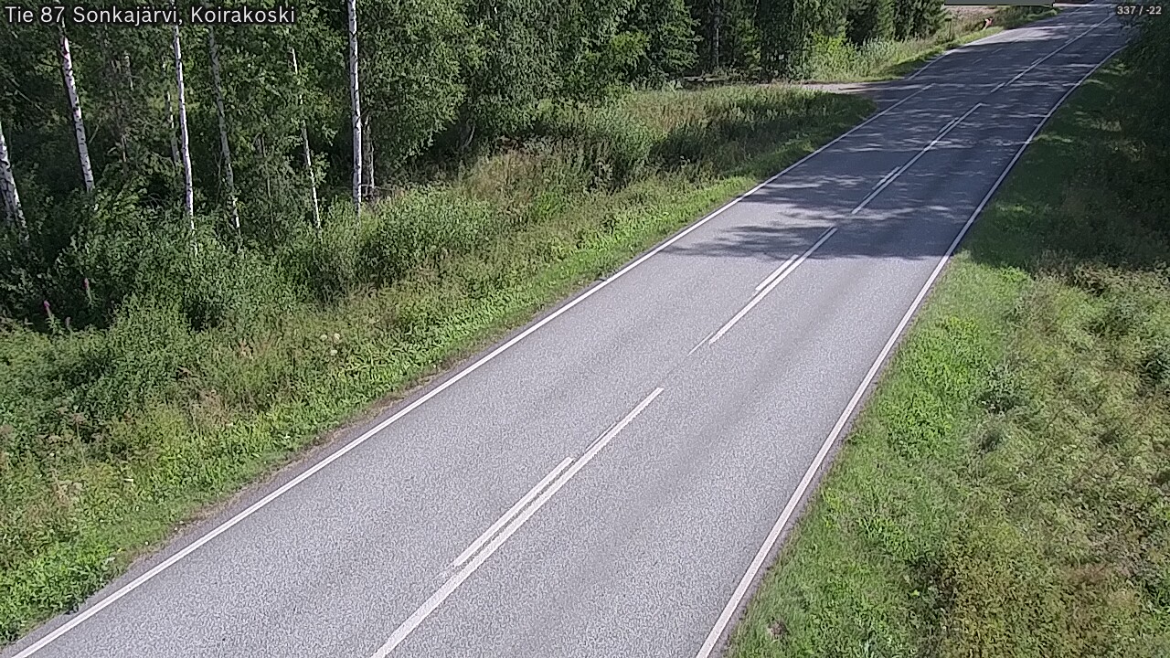 Kelikamerat Kuva Tie 87 Sonkajärvi, Koirako, Sonkajärvi, Pohjois-Savo