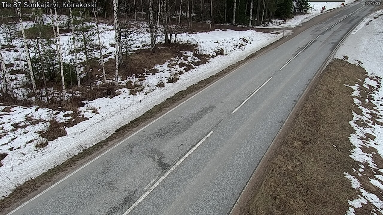 Kelikamerat Kuva Tie 87 Sonkajärvi, Koirako, Sonkajärvi, Pohjois-Savo