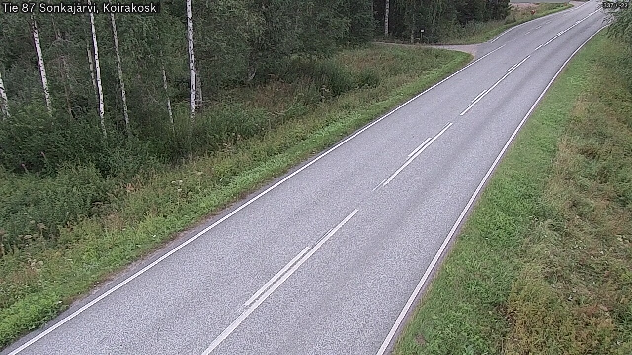 Kelikamerat Kuva Tie 87 Sonkajärvi, Koirako, Sonkajärvi, Pohjois-Savo