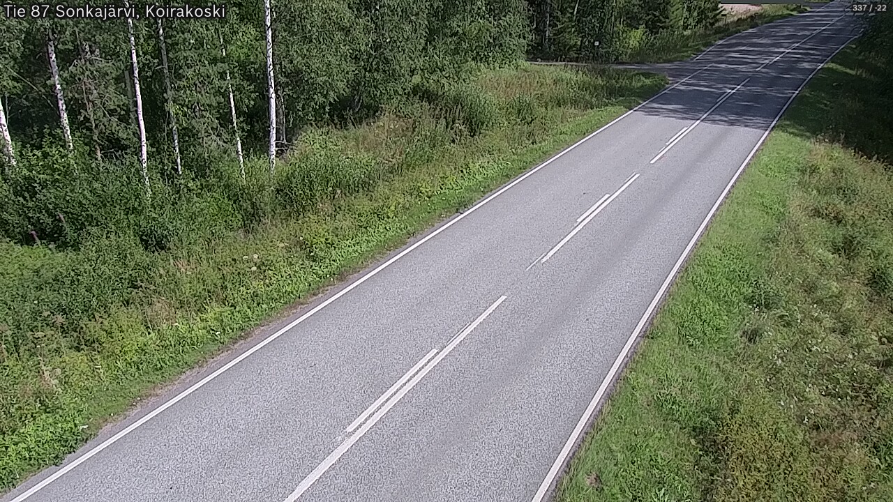 Kelikamerat Kuva Tie 87 Sonkajärvi, Koirako, Sonkajärvi, Pohjois-Savo