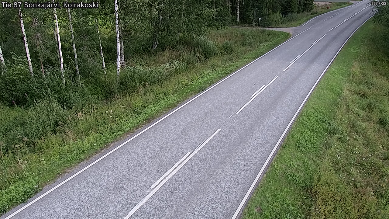Kelikamerat Kuva Tie 87 Sonkajärvi, Koirako, Sonkajärvi, Pohjois-Savo