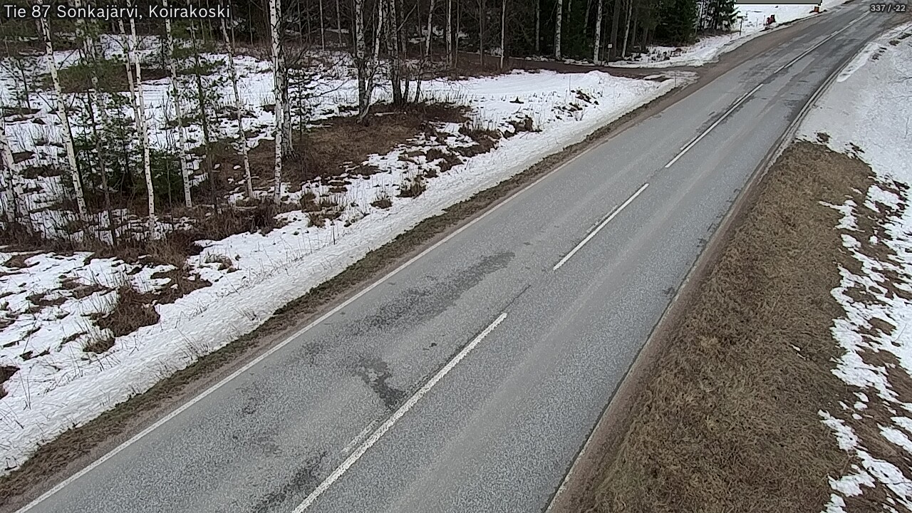 Kelikamerat Kuva Tie 87 Sonkajärvi, Koirako, Sonkajärvi, Pohjois-Savo