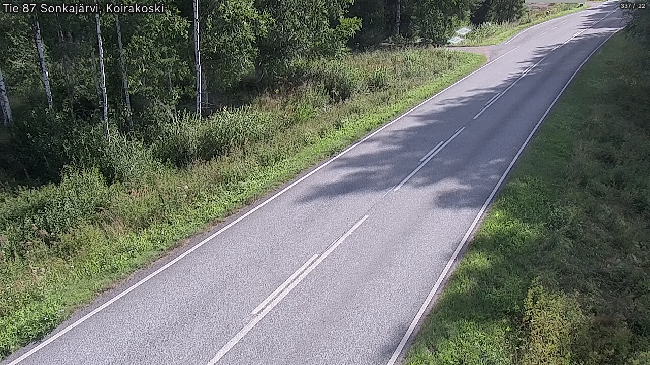 Kelikamerat Kuva Tie 87 Sonkajärvi, Koirako, Sonkajärvi, Pohjois-Savo