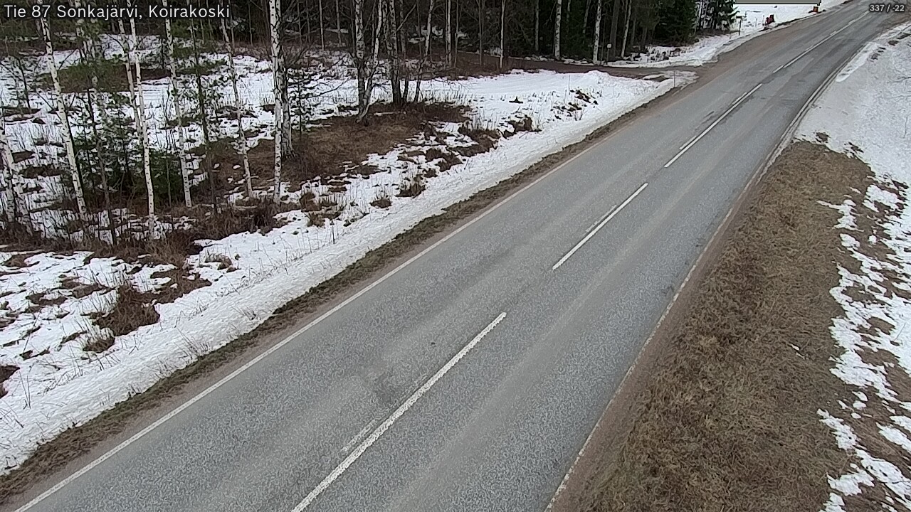 Kelikamerat Kuva Tie 87 Sonkajärvi, Koirako, Sonkajärvi, Pohjois-Savo