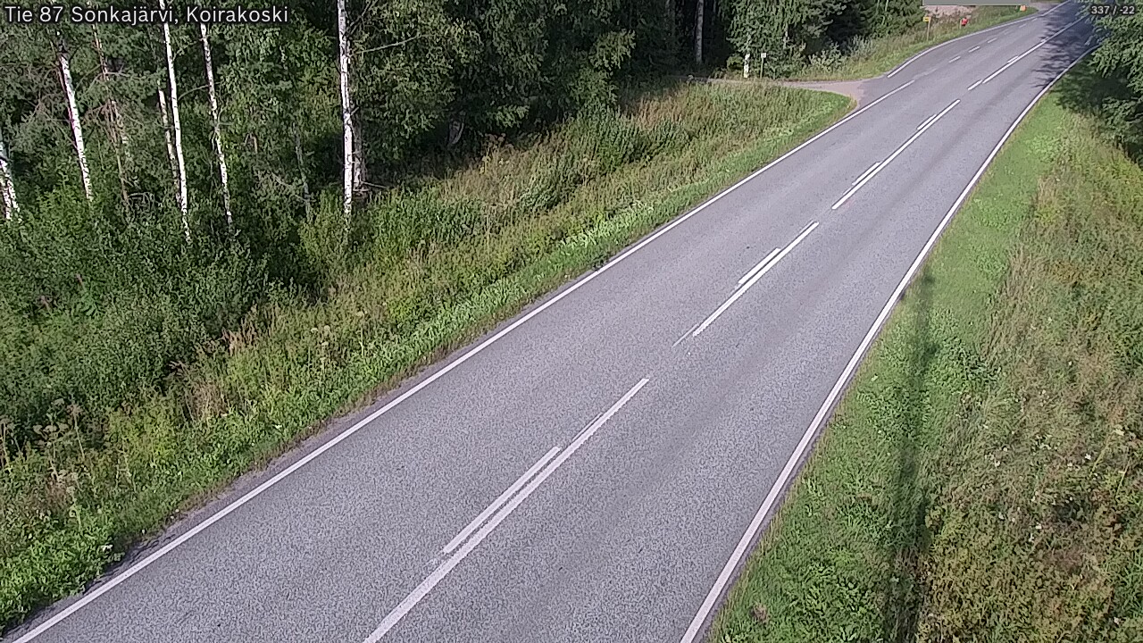 Kelikamerat Kuva Tie 87 Sonkajärvi, Koirako, Sonkajärvi, Pohjois-Savo