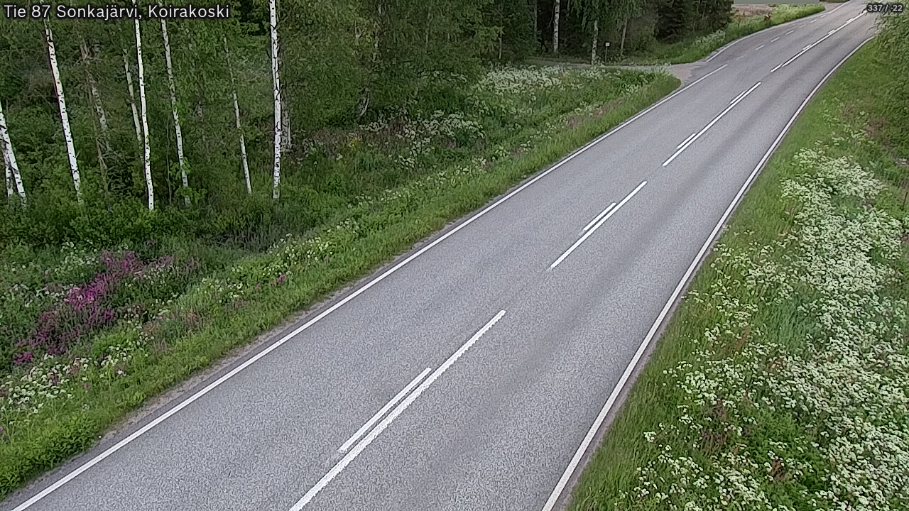 Kelikamerat Kuva Tie 87 Sonkajärvi, Koirako, Sonkajärvi, Pohjois-Savo