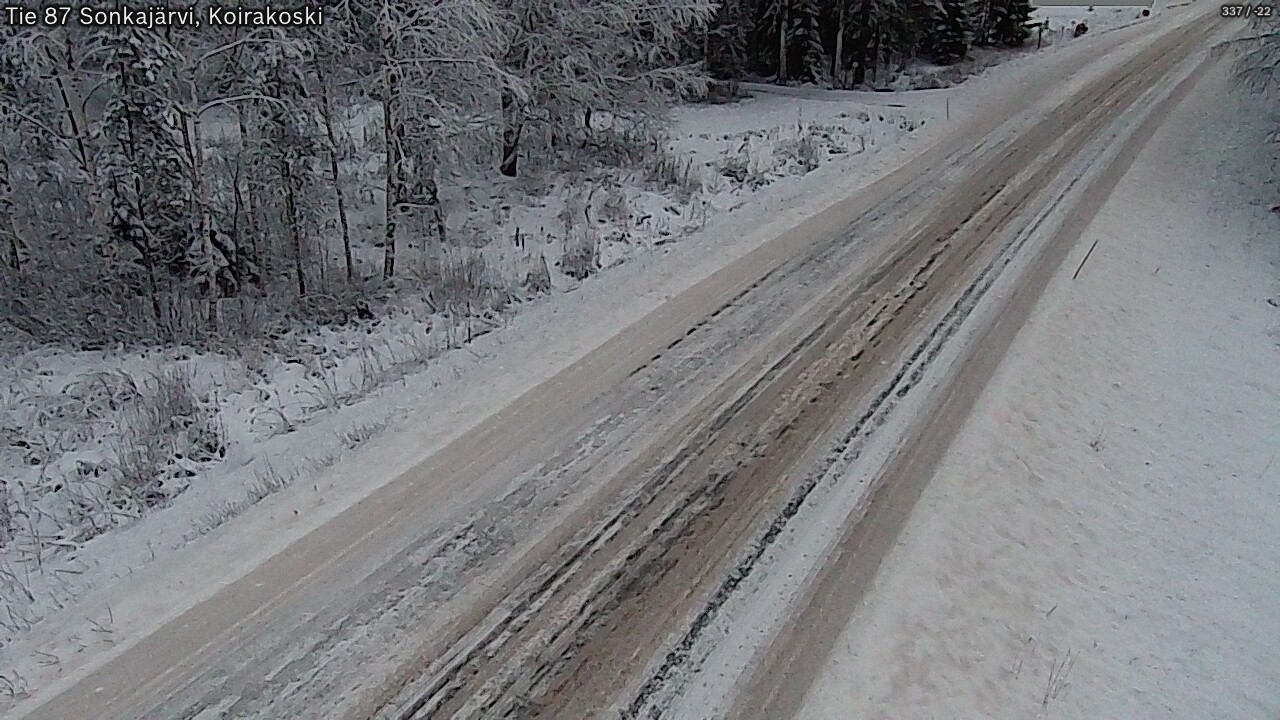 Kelikamerat Kuva Tie 87 Sonkajärvi, Koirako, Sonkajärvi, Pohjois-Savo