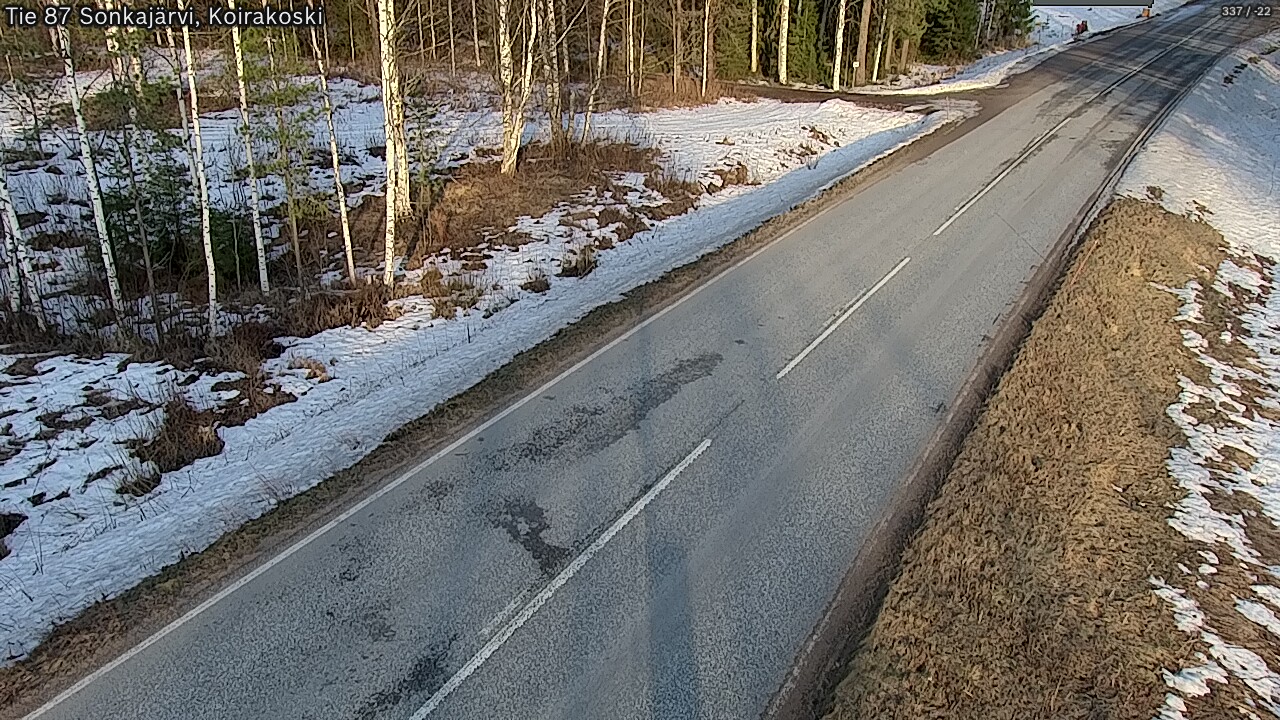 Kelikamerat Kuva Tie 87 Sonkajärvi, Koirako, Sonkajärvi, Pohjois-Savo