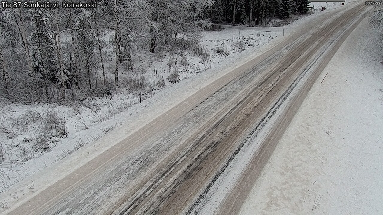 Kelikamerat Kuva Tie 87 Sonkajärvi, Koirako, Sonkajärvi, Pohjois-Savo