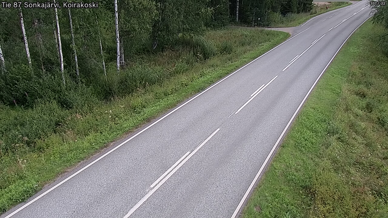 Kelikamerat Kuva Tie 87 Sonkajärvi, Koirako, Sonkajärvi, Pohjois-Savo