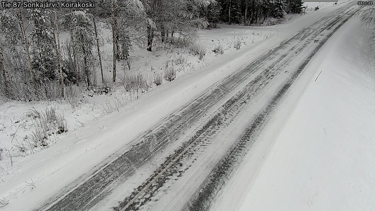 Kelikamerat Kuva Tie 87 Sonkajärvi, Koirako, Sonkajärvi, Pohjois-Savo