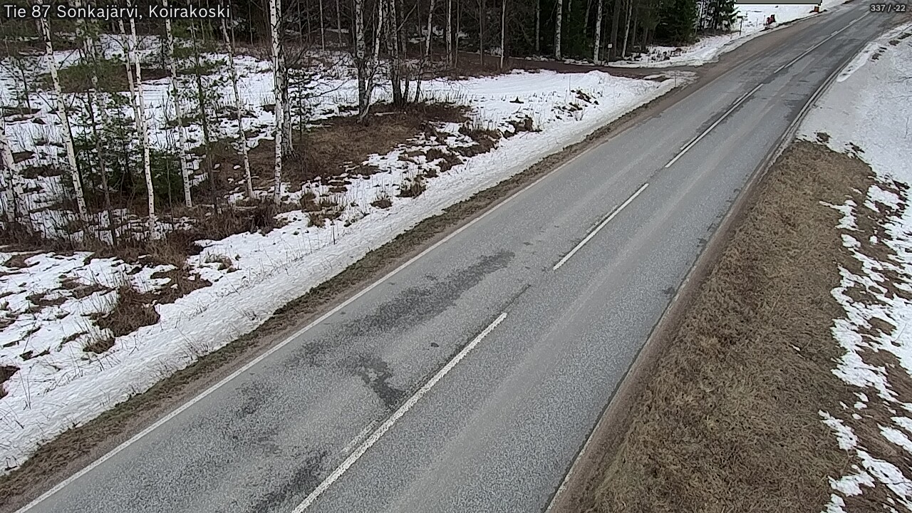 Kelikamerat Kuva Tie 87 Sonkajärvi, Koirako, Sonkajärvi, Pohjois-Savo