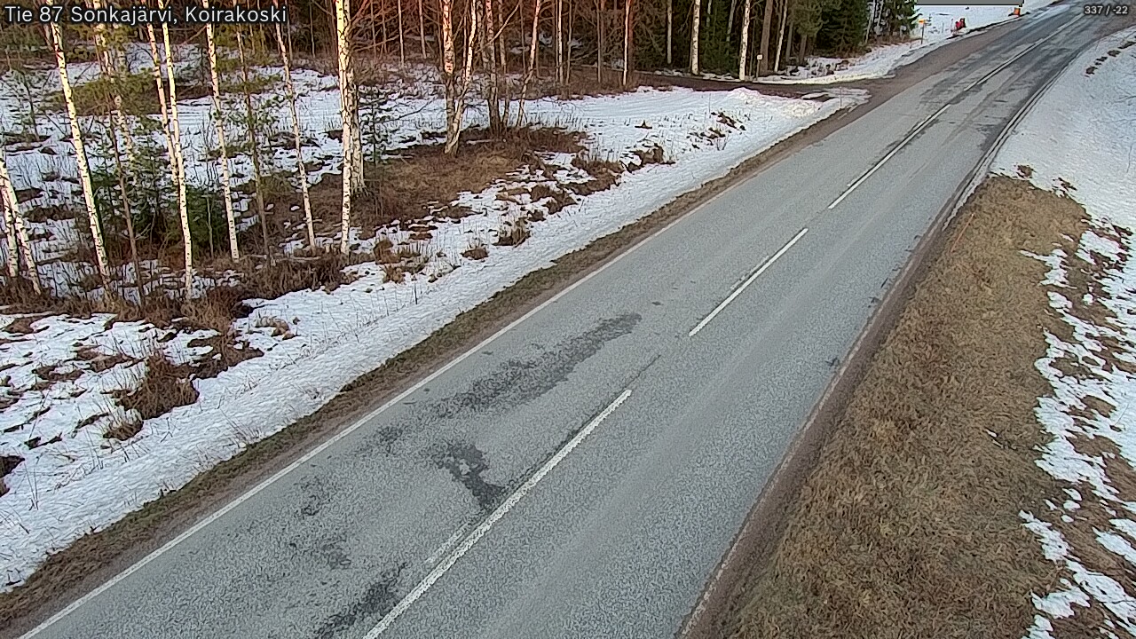 Kelikamerat Kuva Tie 87 Sonkajärvi, Koirako, Sonkajärvi, Pohjois-Savo