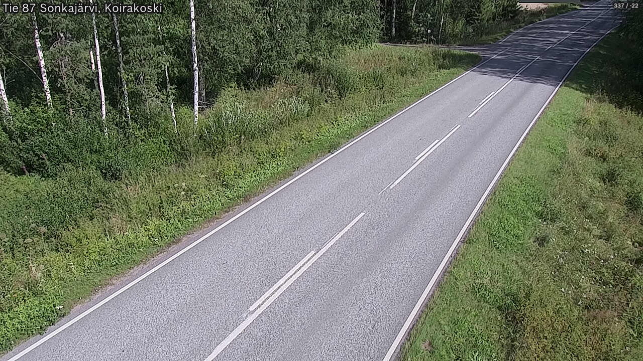 Kelikamerat Kuva Tie 87 Sonkajärvi, Koirako, Sonkajärvi, Pohjois-Savo