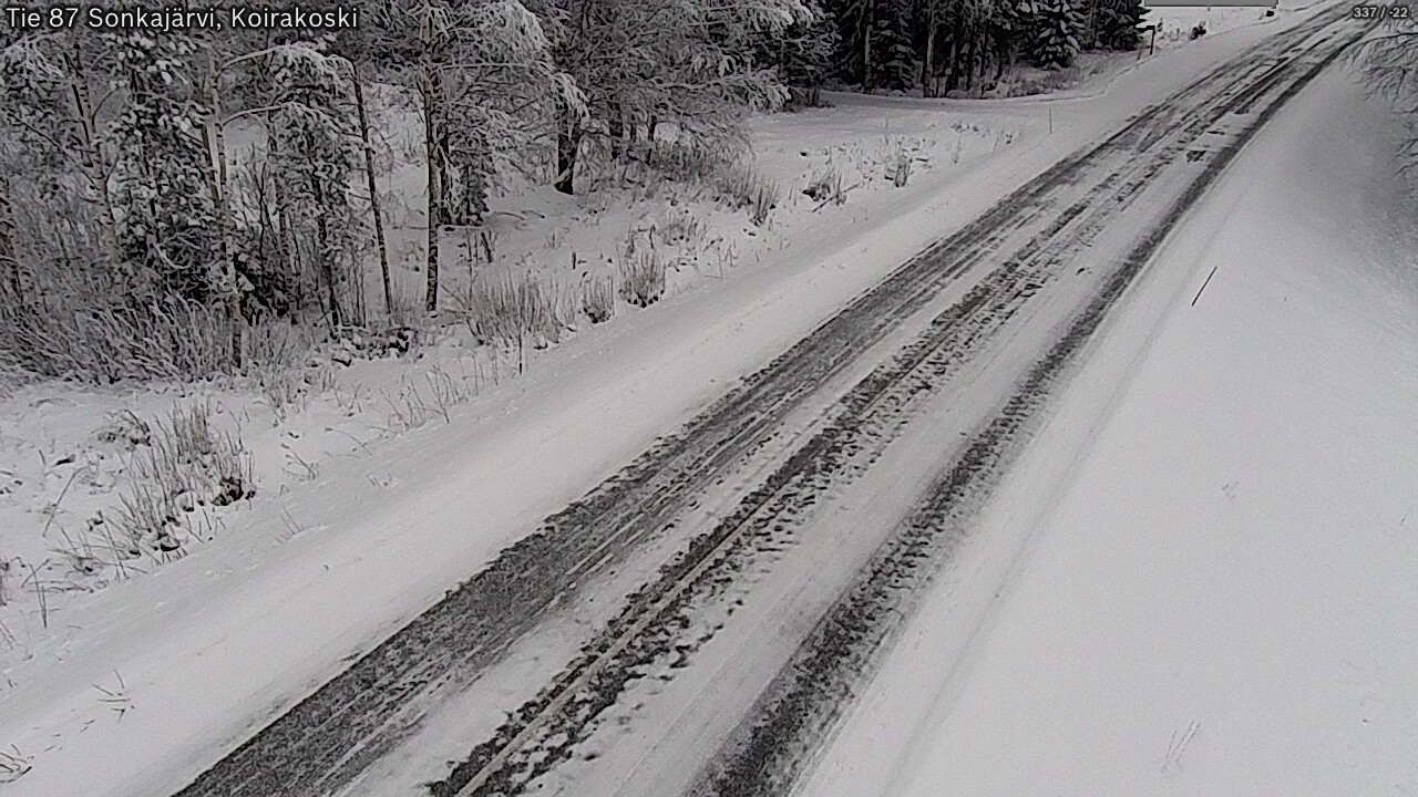 Kelikamerat Kuva Tie 87 Sonkajärvi, Koirako, Sonkajärvi, Pohjois-Savo