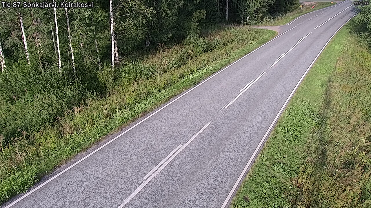 Kelikamerat Kuva Tie 87 Sonkajärvi, Koirako, Sonkajärvi, Pohjois-Savo