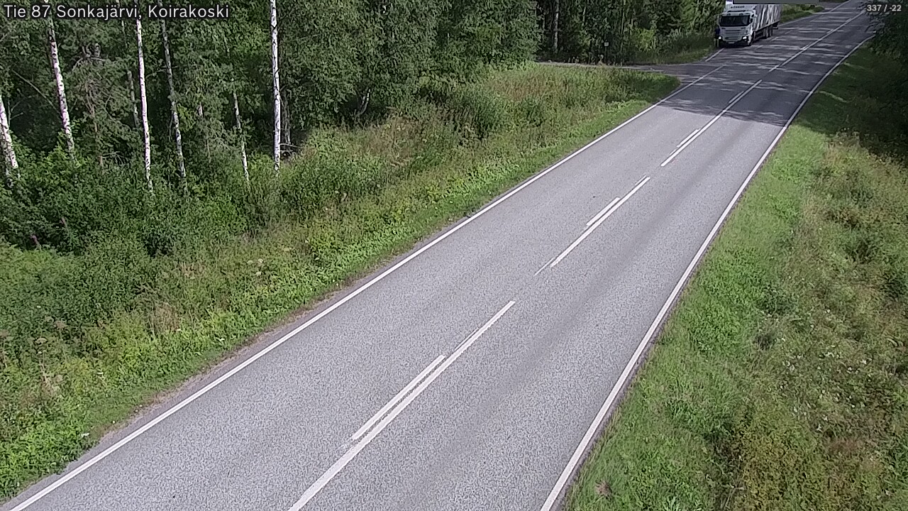 Kelikamerat Kuva Tie 87 Sonkajärvi, Koirako, Sonkajärvi, Pohjois-Savo