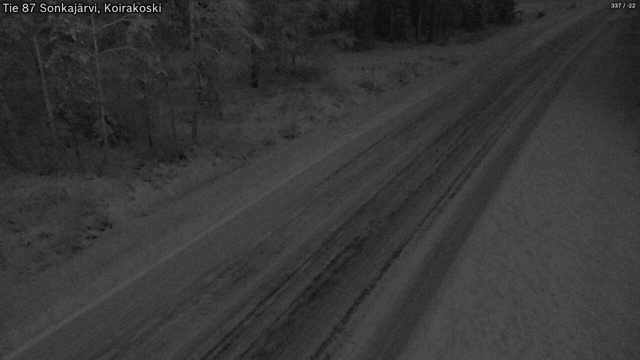Kelikamerat Kuva Tie 87 Sonkajärvi, Koirako, Sonkajärvi, Pohjois-Savo