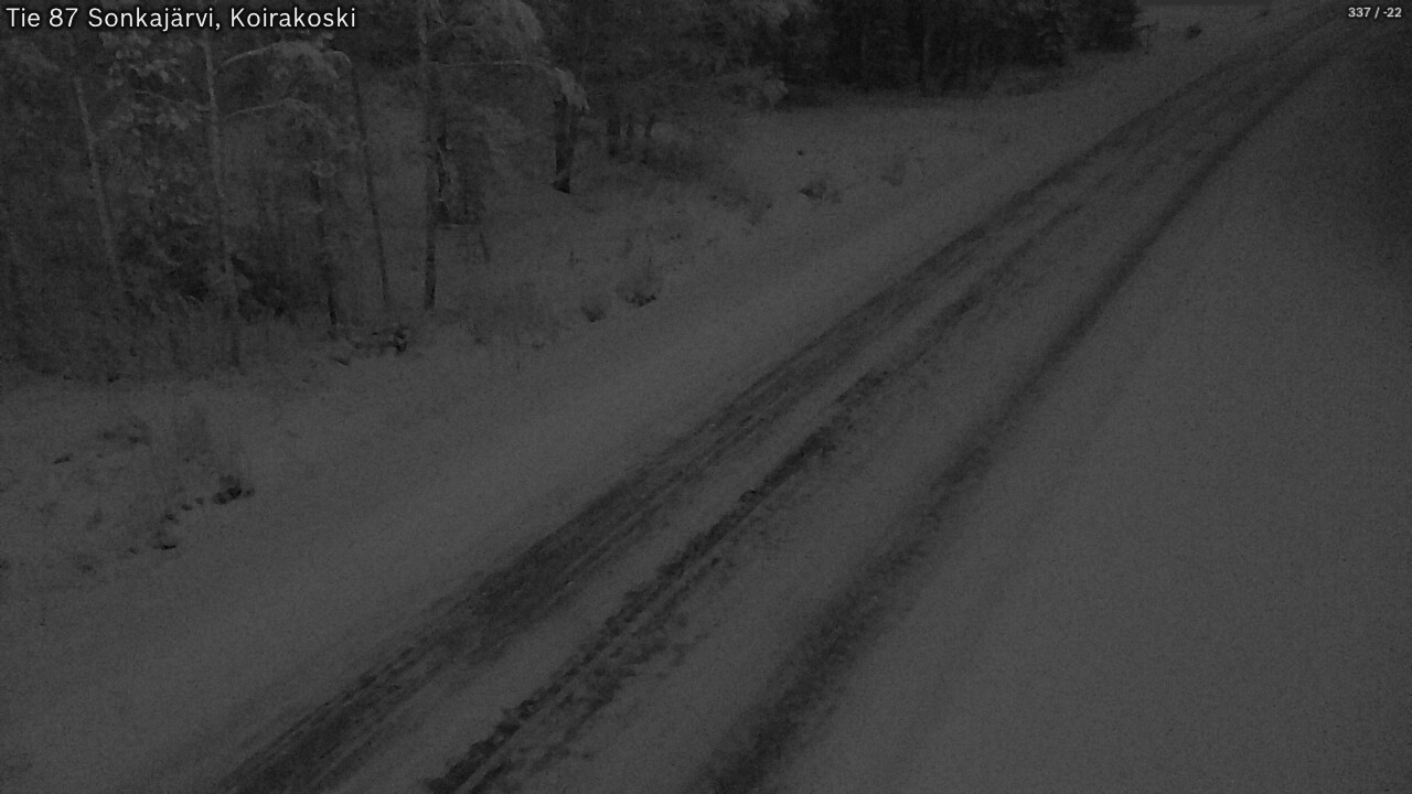 Kelikamerat Kuva Tie 87 Sonkajärvi, Koirako, Sonkajärvi, Pohjois-Savo