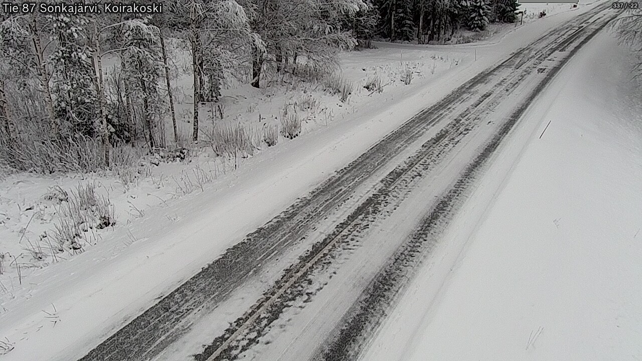 Kelikamerat Kuva Tie 87 Sonkajärvi, Koirako, Sonkajärvi, Pohjois-Savo