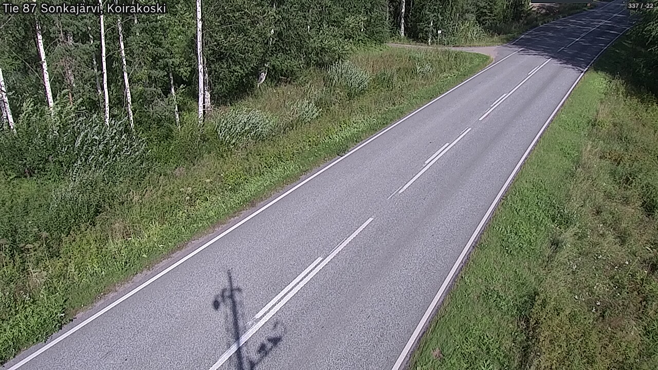Kelikamerat Kuva Tie 87 Sonkajärvi, Koirako, Sonkajärvi, Pohjois-Savo