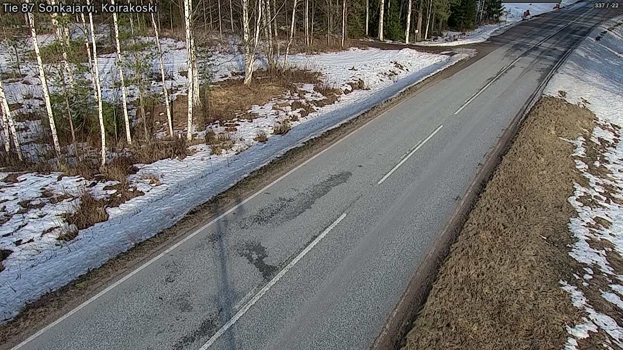 Kelikamerat Kuva Tie 87 Sonkajärvi, Koirako, Sonkajärvi, Pohjois-Savo